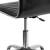 Flash Furniture DS-512B-BK-GG Low Back Designer Armless Black Ribbed Swivel Task Office Chair addl-8