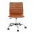 Flash Furniture DS-512B-BR-GG Low Back Designer Armless Brown Ribbed Swivel Task Office Chair addl-10