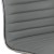 Flash Furniture DS-512B-LTGY-GG Low Back Designer Armless Light Gray Ribbed Swivel Task Office Chair addl-8