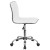 Flash Furniture DS-512B-WH-GG Low Back Designer Armless White Ribbed Swivel Task Office Chair addl-9