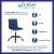 Flash Furniture DS-512C-BLU-F-GG Sorrento Home and Office Task Chair in Blue Fabric addl-3