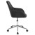 Flash Furniture DS-8012LB-BLK-GG Cor Home and Office Mid-Back Chair in Black LeatherSoft addl-8