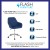 Flash Furniture DS-8012LB-BLU-F-GG Cor Home and Office Mid-Back Chair in Blue Fabric addl-3