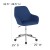 Flash Furniture DS-8012LB-BLU-F-GG Cor Home and Office Mid-Back Chair in Blue Fabric addl-5