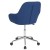 Flash Furniture DS-8012LB-BLU-F-GG Cor Home and Office Mid-Back Chair in Blue Fabric addl-6