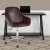 Flash Furniture DS-8012LB-BRN-GG Cor Home and Office Mid-Back Chair in Brown LeatherSoft addl-1