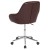 Flash Furniture DS-8012LB-BRN-GG Cor Home and Office Mid-Back Chair in Brown LeatherSoft addl-4