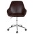 Flash Furniture DS-8012LB-BRN-GG Cor Home and Office Mid-Back Chair in Brown LeatherSoft addl-6