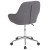 Flash Furniture DS-8012LB-DGY-F-GG Cor Home and Office Mid-Back Chair in Dark Gray Fabric addl-4