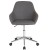 Flash Furniture DS-8012LB-GRY-GG Cor Home and Office Mid-Back Chair in Gray LeatherSoft addl-6