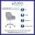 Flash Furniture DS-8012LB-LTG-F-GG Cor Home and Office Mid-Back Chair in Light Gray Fabric addl-3