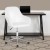 Flash Furniture DS-8012LB-WH-GG Cor Home and Office Mid-Back Chair in White LeatherSoft addl-1