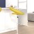 Flash Furniture DS-811-YEL-GG Contemporary Yellow Vinyl Rounded Orbit-Style Back Adjustable Height Barstool with Chrome Base addl-4
