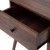 Flash Furniture EM-0319-WAL-GG Mid-Century Modern One Drawer Dark Walnut Wood Nightstand with Soft Close Drawer addl-8