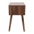 Flash Furniture EM-0319-WAL-GG Mid-Century Modern One Drawer Dark Walnut Wood Nightstand with Soft Close Drawer addl-9