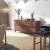 Flash Furniture EM-0372-WAL-GG Mid-Century Modern 60" Dark Walnut 4 Door Buffet Sideboard, TV Stand for up to 64" TV