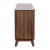 Flash Furniture EM-0372-WAL-GG Mid-Century Modern 60" Dark Walnut 4 Door Buffet Sideboard, TV Stand for up to 64" TV