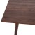 Flash Furniture EM-DT16001-WAL-GG 47" Mid-Century Modern Dark Walnut Wood Dining Table addl-7
