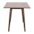 Flash Furniture EM-DT16001-WAL-GG 47" Mid-Century Modern Dark Walnut Wood Dining Table addl-8