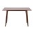 Flash Furniture EM-DT16001-WAL-GG 47" Mid-Century Modern Dark Walnut Wood Dining Table addl-9