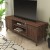Flash Furniture EM-TV1500-WAL-GG Mid-Century 60" Walnut Media Center with Shelf and Doors for up to 64" TV