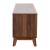 Flash Furniture EM-TV1500-WAL-GG Mid-Century 60" Walnut Media Center with Shelf and Doors for up to 64" TV