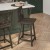 Flash Furniture ES-G1-24-GY-GG Solid Wood Modern Farmhouse Gray Wash Walnut Swivel Counter Height Barstool addl-5