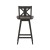 Flash Furniture ES-G1-29-GY-GG Solid Wood Modern Farmhouse Gray Wash Walnut Swivel Bar Height Barstool addl-7