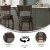 Flash Furniture ES-NT2-24-ESP-GG Classic Open Back Swivel Counter Pub Stool with Wood Frame & LeatherSoft Seat, Espresso/Black addl-3