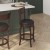 Flash Furniture ES-NT2-24-ESP-GG Classic Open Back Swivel Counter Pub Stool with Wood Frame & LeatherSoft Seat, Espresso/Black addl-5