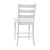 Flash Furniture ES-STBN5-24-WH-2-GG Antique White Wash Wooden Ladderback Counter Height Barstool, Set of 2 addl-8