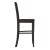 Flash Furniture ES-STBN5-29-GY-2-GG Gray Wash Walnut Wooden Ladderback Bar Height Barstool, Set 0f 2  addl-9