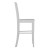 Flash Furniture ES-STBN5-29-WH-2-GG Wooden Ladderback Bar Height Barstool, Antique White Wash, Set of 2 addl-9