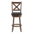 Flash Furniture ES-UN1-29-OAK-GG Wood Crossback Swivel Bar Height Barstool with Black LeatherSoft Seat, Antique Oak addl-10
