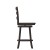 Flash Furniture ES-UN-31WS-24-GY-GG Wooden Ladderback Swivel Counter Height Barstool, Gray Wash Walnut addl-8