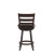 Flash Furniture ES-UN3-24-ESP-GG Wood Ladderback Swivel Counter Height Barstool with Black LeatherSoft Seat, Espresso addl-7