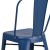 Flash Furniture ET-3534-24-AB-GG 24" Distressed Antique Blue Metal Indoor/Outdoor Counter Height Stool with Back addl-9
