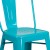 Flash Furniture ET-3534-24-CB-GG 24" Crystal Teal-Blue Metal Indoor/Outdoor Counter Height Stool with Back addl-10