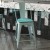 Flash Furniture ET-3534-24-MINT-PL1M-GG 24" Mint Green Metal Indoor/Outdoor Counter Height Stool with Back with Mint Green Poly Resin Wood Seat addl-7