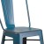 Flash Furniture ET-3534-30-AB-GG 30" Distressed Antique Blue Metal Indoor/Outdoor Barstool with Back addl-6