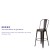 Flash Furniture ET-3534-30-COP-GG 30" Distressed Copper Metal Indoor/Outdoor Barstool with Back addl-3