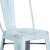 Flash Furniture ET-3534-30-DB-GG 30" Distressed Green-Blue Metal Indoor/Outdoor Barstool with Back addl-10