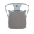 Flash Furniture ET-3534-30-DB-PL1G-GG 30" Green-Blue Metal Indoor/Outdoor Barstool with Back with Gray Poly Resin Wood Seat addl-11