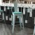 Flash Furniture ET-3534-30-MINT-PL1M-GG 30" Mint Green Metal Indoor/Outdoor Barstool with Back with Mint Green Poly Resin Wood Seat addl-7