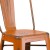 Flash Furniture ET-3534-30-OR-GG 30" Distressed Orange Metal Indoor/Outdoor Barstool with Back addl-7