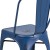 Flash Furniture ET-3534-AB-GG Distressed Antique Blue Metal Indoor/Outdoor Stackable Chair addl-10