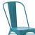 Flash Furniture ET-3534-COM-B-GG Distressed Blue Metal Indoor/Outdoor Stackable Chair addl-8