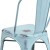 Flash Furniture ET-3534-DB-GG Distressed Green-Blue Metal Indoor/Outdoor Stackable Chair addl-7
