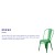 Flash Furniture ET-3534-GN-GG Distressed Green Metal Indoor/Outdoor Stackable Chair addl-3