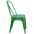 Flash Furniture ET-3534-GN-GG Distressed Green Metal Indoor/Outdoor Stackable Chair addl-8